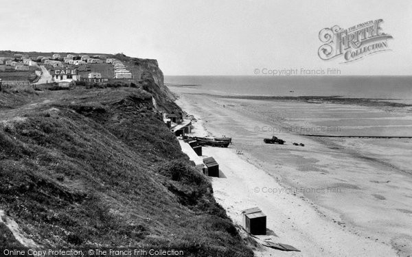 Photo of East Runton, Cliffs And Beach c.1955