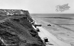 Cliffs And Beach c.1955, East Runton