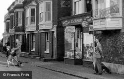 Clipper Hotel And Munday's Shop, High Street c.1955, East Runton
