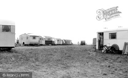 Stewarts Caravan Camp c.1955, East Runton