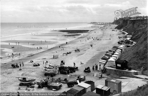 Photo of East Runton, The Beach c.1959