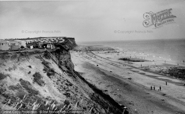 Photo of East Runton, The Beach c.1960