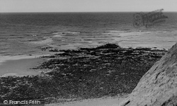 The Beach From The Cliffs c.1955, East Runton