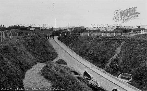 Photo of East Runton, The Gap c.1955