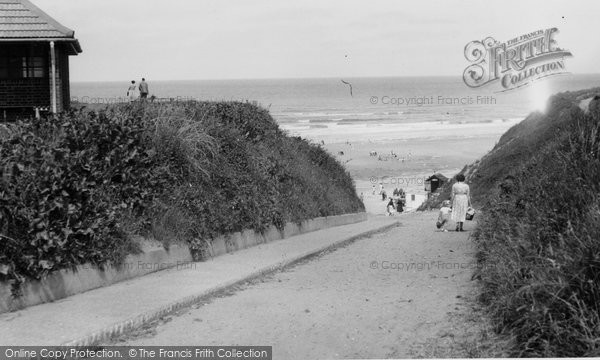 Photo of East Runton, The Gap c.1955