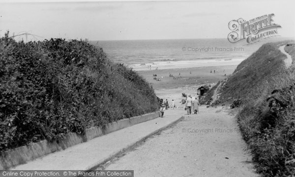 Photo of East Runton, The Gap c.1955