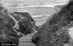 The Steps To The Beach c.1955, East Runton
