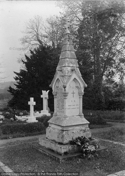 Photo of East Wellow, Churchyard, Florence Nightingale's Grave 1932