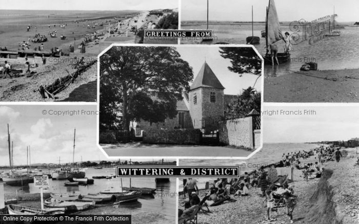 Photo of East Wittering, Composite c.1955