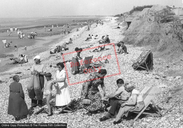Photo of East Wittering, On The Beach c.1955