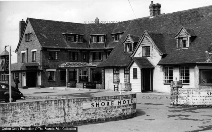Photo of East Wittering, Shore Hotel c.1960