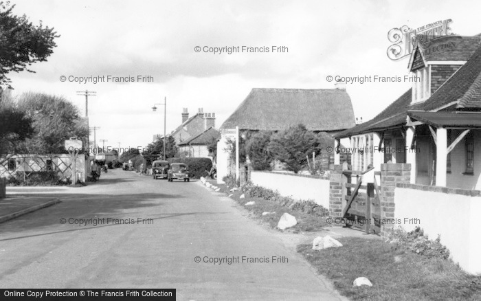 Photo of East Wittering, Shore Road c.1955