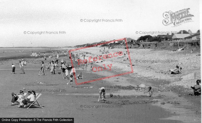 Photo of East Wittering, The Beach c.1955