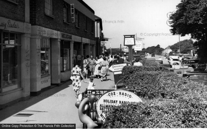 Photo of East Wittering, The Parade c.1955