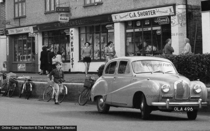Photo of East Wittering, The Parade c.1955