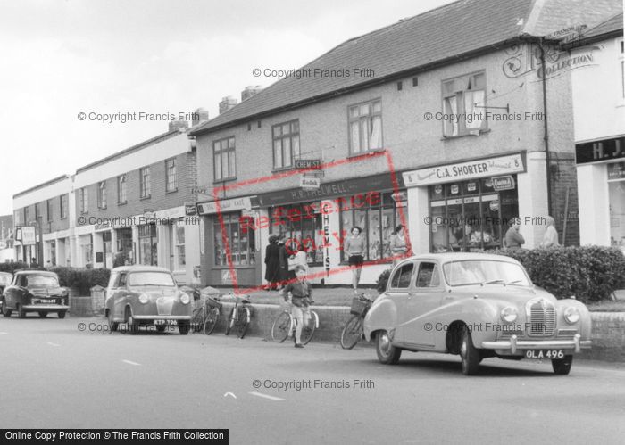 Photo of East Wittering, The Parade c.1955