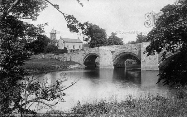 Photo of East Witton, Ulshaw Bridge And Rc Chapel 1893