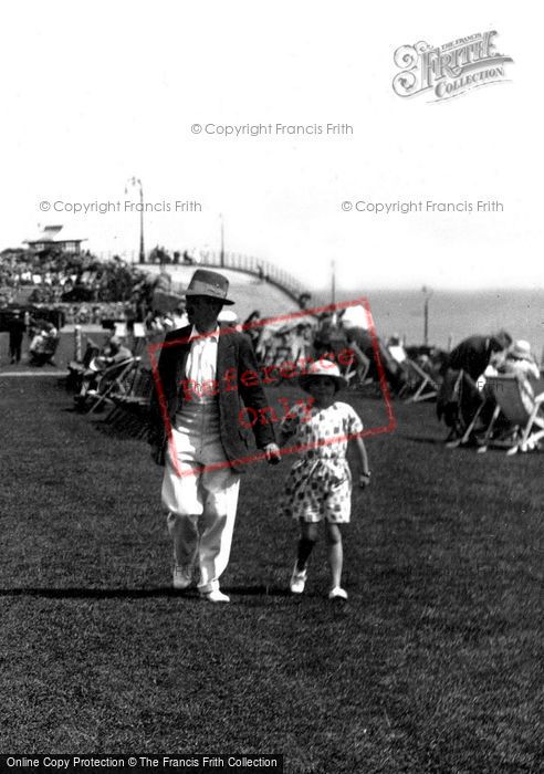 Photo of Eastbourne, A Walk On Western Lawns 1925