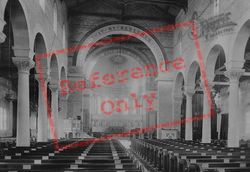 All Souls Church Interior 1890, Eastbourne