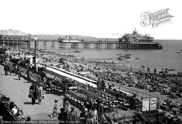 Photo of Eastbourne, Beach And Pier c.1955