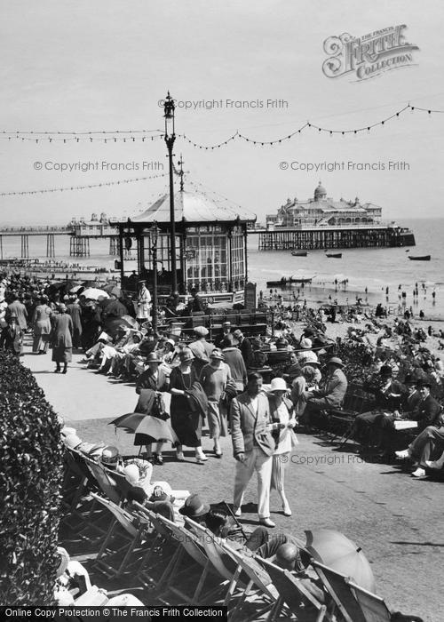 Photo of Eastbourne, Birdcage Bandstand 1925