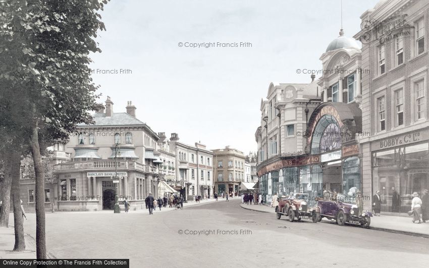 Eastbourne, Bobby's Arcade and Terminus Road 1925