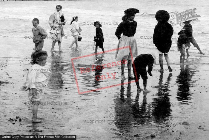 Photo of Eastbourne, Children On The Sands 1910