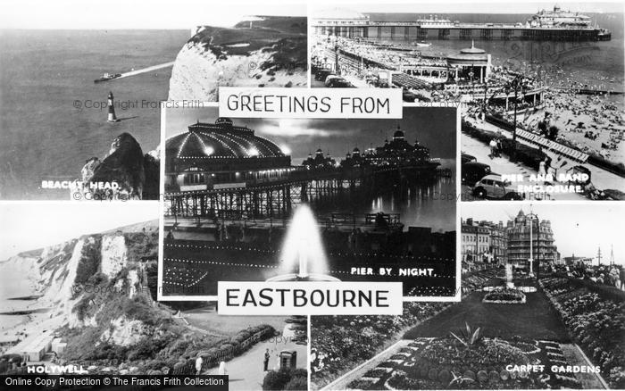 Photo of Eastbourne, Composite c.1950