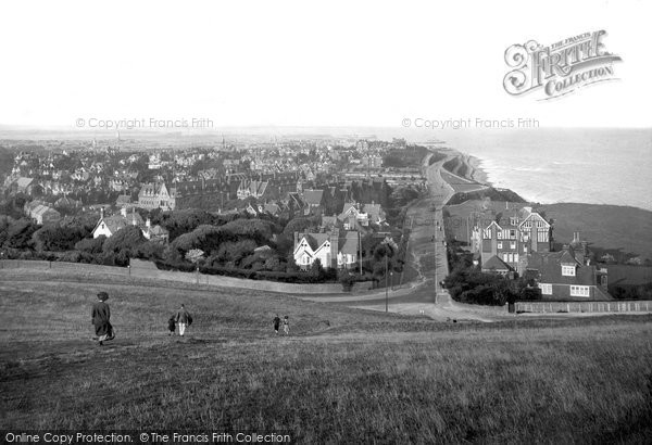 Photo of Eastbourne, Dukes Drive From The Downs 1910