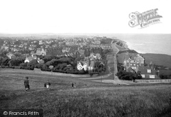 Dukes Drive From The Downs 1910, Eastbourne