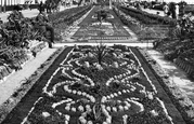 Flowerbeds In The Carpet Gardens 1912, Eastbourne