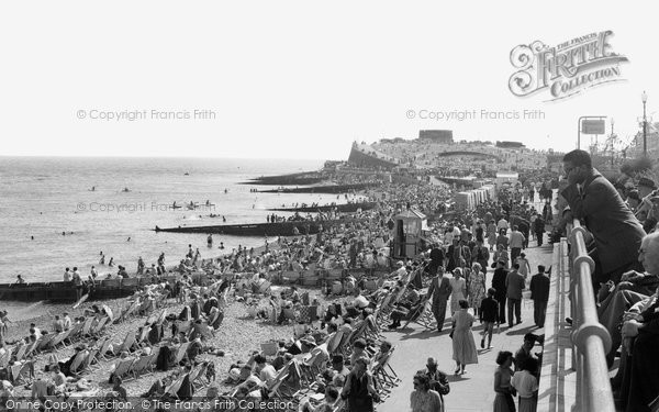 Photo of Eastbourne, From The Bandstand Looking West c.1960