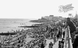 From The Bandstand Looking West c.1960, Eastbourne