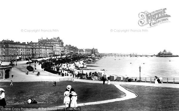 Photo of Eastbourne, from the Wish Tower 1901