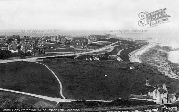 Photo of Eastbourne, Holywell From Above 1894