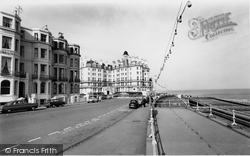 Marine Parade And Queen's Hotel c.1965, Eastbourne