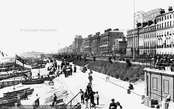 Photo of Eastbourne, Parade 1899