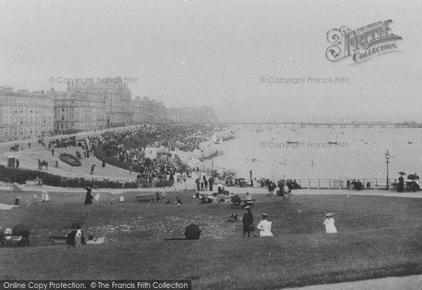 Photo of Eastbourne, Promenade 1894