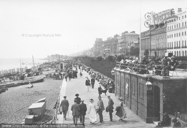 Photo of Eastbourne, Promenade 1912