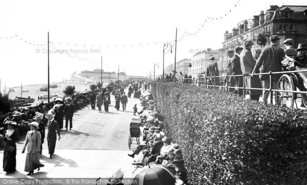 Photo of Eastbourne, Promenade 1912