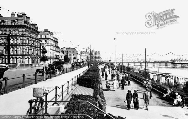 Photo of Eastbourne, Promenade 1912