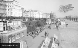 Promenade And Bandstand c.1955, Eastbourne