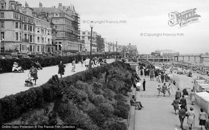 Photo of Eastbourne, Promenade c.1955