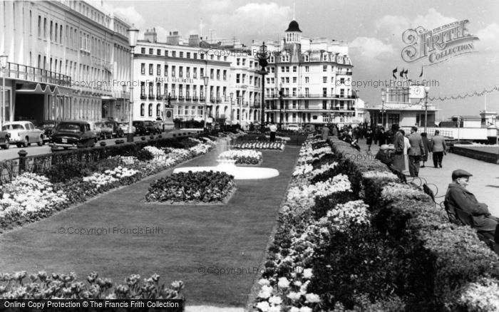 Photo of Eastbourne, Promenade Gardens c.1965