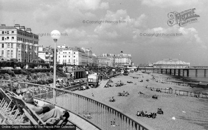 Photo of Eastbourne, The Beach c.1960