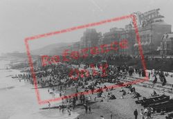 The Beach From The Pier 1894, Eastbourne