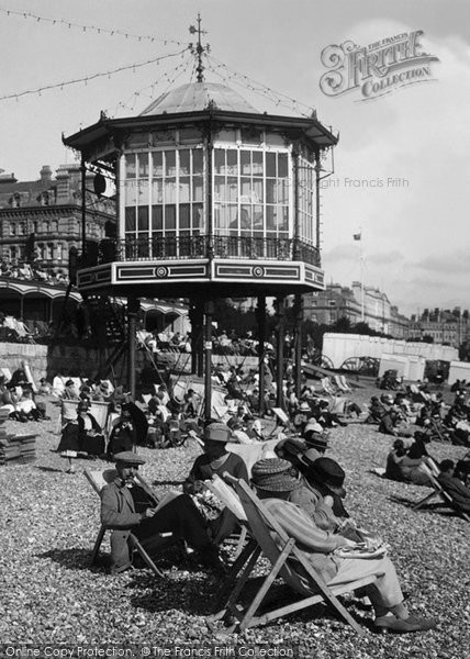 Photo of Eastbourne, The Birdcage Bandstand 1921
