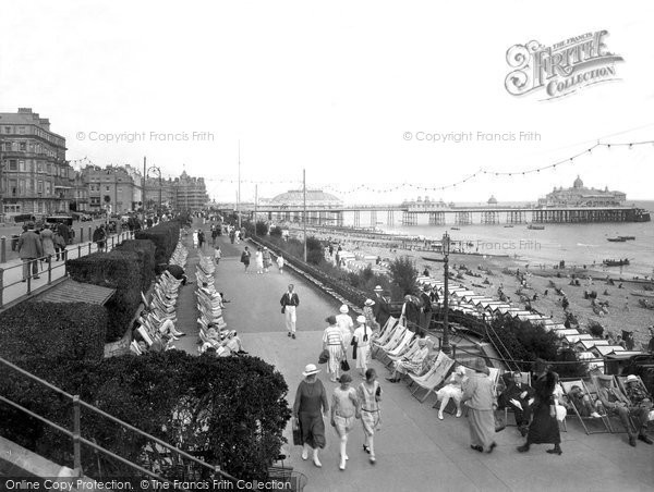 Photo of Eastbourne, The Parade 1925