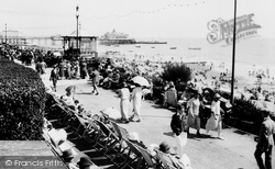 The Parade And Birdcage Bandstand 1925, Eastbourne