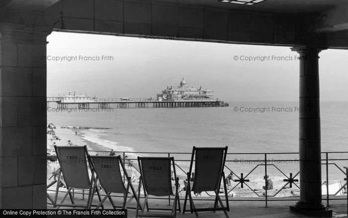 Photo of Eastbourne, The Pier From The Bandstand c.1955